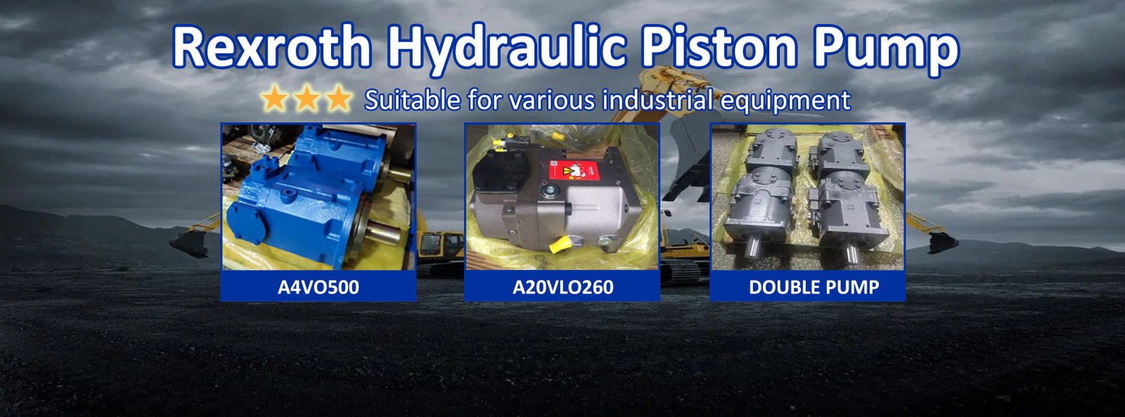 Quality Hydraulic Piston Pumps & Rexroth Hydraulic Pump factory from China