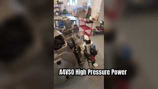 A4VSO Hydraulic Pump Power & Performance