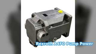 Rexroth A4FO Hydraulic Pump Power