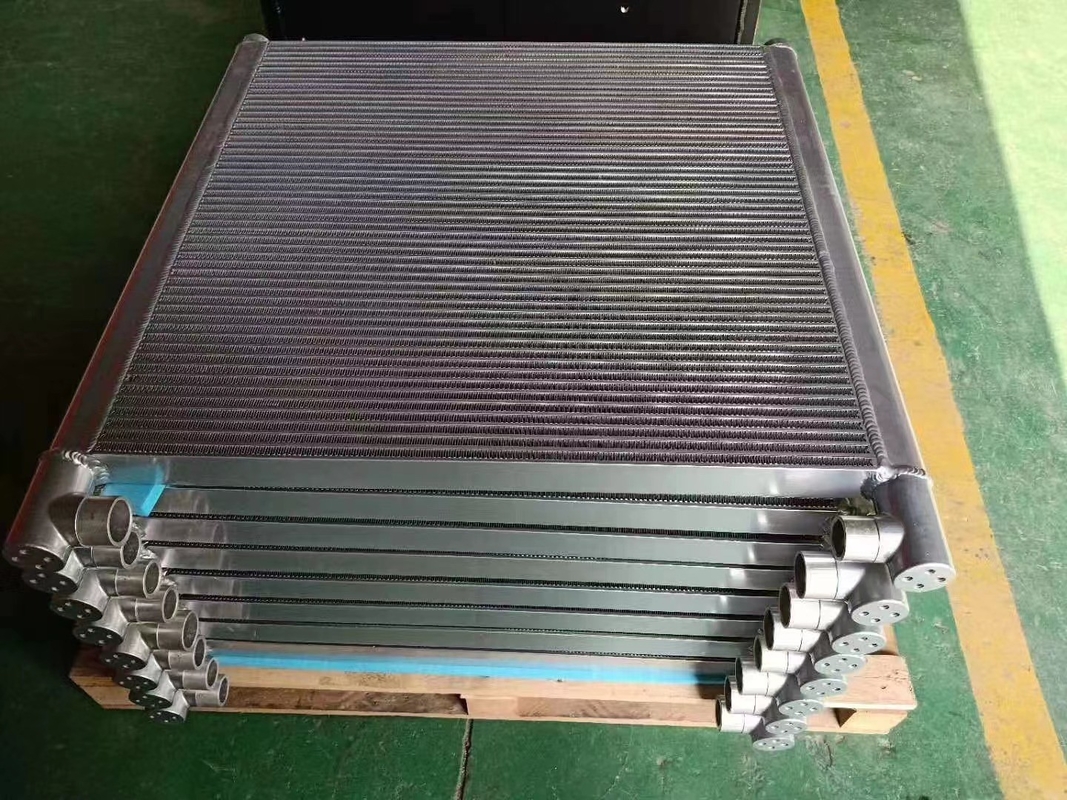 Cooling System SY215-8 Excavator Radiator Standard Size